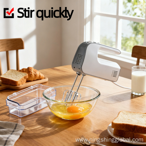 Customized Color Home Kitchen Egg Beater - 5 Speed Electric Mixer (100W, 120W, 150W)